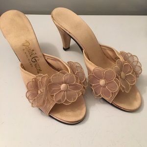 Vintage 1950s Daniel Green Boudoir/Wedding Heels